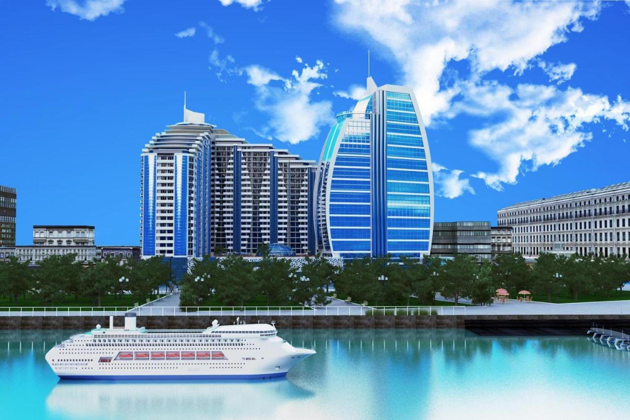 Megafun Luxury Family Apartment Баку Екстериор снимка